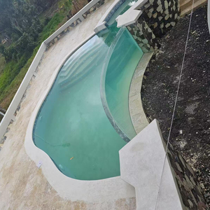 Mur de piscine en acrylique PG, PMMA coulé 80-200mm pour hôtel, <span class=keywords><strong>parc</strong></span> aquatique - Développeur commercial de centres de villégiature GCC SEA - Product Image 4