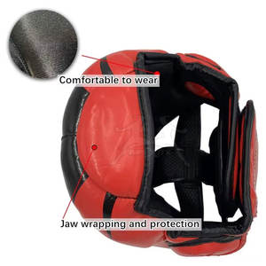 Protège-tête de boxe durable avec protège-tête de boxe de conception ergonomique avec rembourrage supplémentaire pour une sécurité accrue - Product Image 4