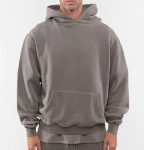 Último diseño, calidad superior, logotipo personalizado, jersey de gran tamaño, Sudadera con capucha, sudaderas con capucha en blanco completo, sudaderas con capucha transpirables de talla grande a granel para hombres - Product Image 1
