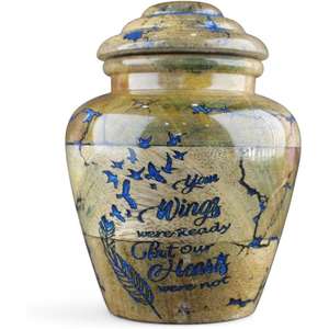 Urna de cremación de madera natural hecha a mano para cenizas, urna conmemorativa grande con tapa segura, urna funeraria única, recuerdo con incrustaciones de resina - Product Image 4