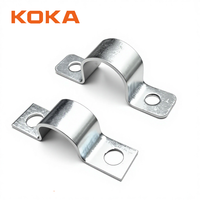 Colliers de serrage pour tuyaux de fabricant, taille personnalisée, HDG, plaqués zinc, type U, colliers de serrage pour tuyaux