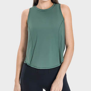 Camiseta sin mangas de gimnasio para mujer Ropa de fitness de punto transpirable cómoda Estilo hip hop Ropa activa ¡Stock bajo! - Product Image 1