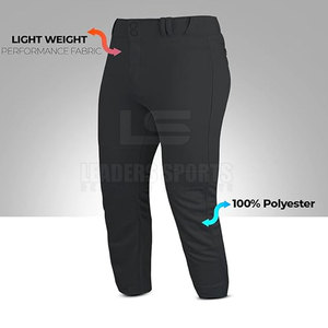 Pantalon de baseball/softball personnalisé pour homme adulte, en polyester respirant, coupe décontractée, couleur personnalisable - Product Image 4