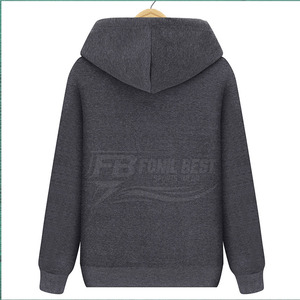 Nouveau style 2026 – Sweat à capuche homme personnalisé avec logo, 100 % coton écologique, design à poches, tissu doux de haute qualité - Product Image 2