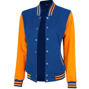 Dernière conception de veste universitaire d'hiver pour femmes à motif solide avec broderie personnalisée Slim Fit 2025 - Product Image 5