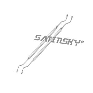 Curette à os Hemingway 18CM Instruments chirurgicaux dentaires en acier inoxydable Instruments en acier inoxydable fabriqués avec AISI 420 - Product Image 1