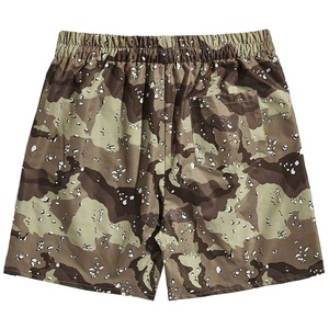 กางเกงขาสั้นเล่นกีฬาสำหรับผู้ชายกางเกงขาสั้นสไตล์สตรีทแบบหลวมเอวปานกลางพิมพ์ลายพรางสำหรับฤดูร้อน - Product Image 2