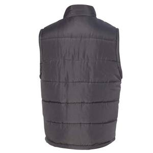 Chaleco Acolchado de Invierno para Hombre, Chaqueta de Lona Impermeable y Transpirable de Poliéster con Cuello Alto, Cierre de Cremallera y Logotipo Frontal - Product Image 3