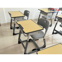 Fournitures scolaires en métal modernes, bureaux et chaises pour enfants à hauteur réglable, meubles scolaires, bureaux et chaises pour étudiants