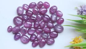 Rubí Natural Elegante con Corte Oval Cabochon para Joyería, Procedente de Pakistán - Product Image 2