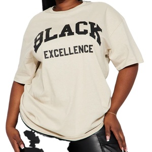 T-shirt tendance pour femmes, vente en gros de t-shirts pour femmes, t-shirt de haute qualité, manches courtes, 100% coton, logo personnalisé - Product Image 2