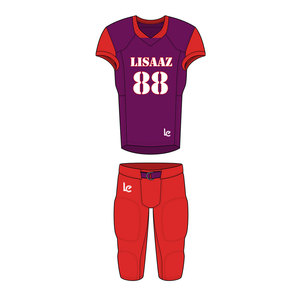 Uniformes de Fútbol Americano al por Mayor de Fábrica, Número de Equipo Bordado, Tejido Elástico en 4 Direcciones, Uniformes de Fútbol Americano al por Mayor con Características Personalizadas - Product Image 6