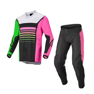 ชุดแข่งรถวิบาก MX ชุดกีฬาผ้าฝ้าย % สำหรับจักรยานสกปรก2024ออกแบบได้ตามต้องการ - Product Image 1