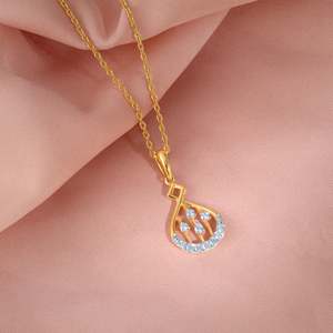 GIVA-Pendentif et breloque Heer by GIVA en or avec diamant et rayons tombants - Product Image 4