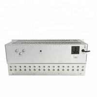 Alta calidad 16 canales Cabecera analógica 48 ~ 860MHz Modulador RF fijo CATV Modulador ágil de 16 canales