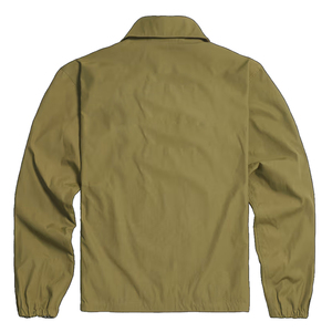 Veste Coach Légère Tout Temps Olive avec Tissu Résistant à l'Eau et Style Classique à Boutons Pression - Product Image 5