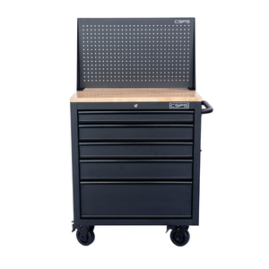 Armoire à outils classique CSPS 76.5cm 5 tiroirs 680kg capacité de charge pour garage mécanique roulant automobile OEM/ODM - Product Image 3