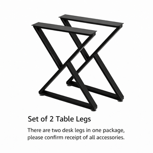 Heavy Duty Stainless Steel Mid Century <b>Table</b> <b>Legs</b> for Dining <b>Table</b> Home Office EDPTBL000 - Product Image 1