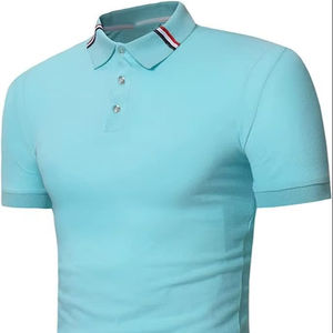 Camiseta Polo de Alta Calidad, Material de Lona Moderno, Suave y Transpirable para Verano, Trabajo, Escuela, Actividades de Fin de Semana, ODM de Alta Tecnología, Lisa - Product Image 1