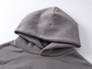 เสื้อมีฮู้ด DTF สำหรับผู้ชายผ้าฟลีซผ้าคอตตอน100% วินเทจสำหรับแฟชั่นสตรีทแวร์ - Product Image 5