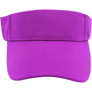 Vente en gros d'usine, chapeau de visière unisexe en coton 100% respirant et imperméable, bon marché, pour la publicité en plein air, personnalisé, brodé - Product Image 1