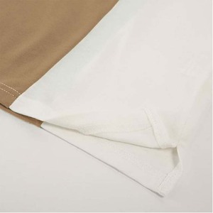 Ropa de hombre de manga corta de calidad Premium de color de bloque, polos de estilo callejero, camisas de algodón transpirable de talla grande para hombre - Product Image 5