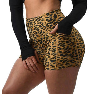 Haute qualité Fitness dames entraînement personnalisé femmes athlétique jogger Shorts coton Gym respirant Shorts femmes - Product Image 2