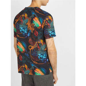 Camiseta para Hombre, Nueva Llegada 2026, Ligera, de Alta Calidad, Informal, Último Diseño, Camiseta para Hombre con Estampado Sublimado - Product Image 3