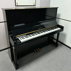 Top Yamahas U30BL Upright Piano Japan Made Black Piano Stable Structure Excellent Sound Quality second hand UX UX1 UX2 UX3 U3 - Product Image 1