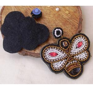 Beaded <b>Bird</b> Earrings Custom Multi-Beaded Earrings Women Festive Party Jewelry At Best Price Beaded Earrings - Product Image 5