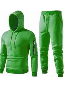 Top Trending Hombres Fleece Transpirable Joggers Chándales Poliéster Ropa deportiva Chándales Con capucha Slim Fit Diseño personalizado - Product Image 2