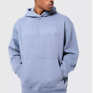 Sweats à capuche en relief pour hommes à la mode et vêtements décontractés Concevez vos propres sweats à capuche en relief pour hommes d'hiver de haute qualité - Product Image 1