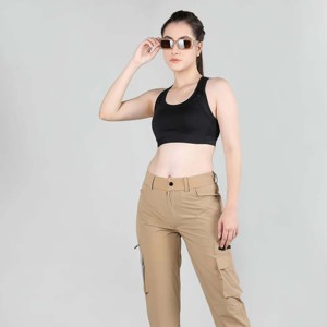 Pantalones Cargo modernos y funcionales para mujer, duraderos y cómodos, perfectos para ropa informal y actividades de aventura - Product Image 2