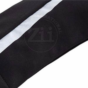 Concevez votre propre veste d'hiver softshell écologique, imperméable et coupe-vent, avec col montant et logo frontal - Product Image 6