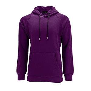 Conjunto de chándal para correr ligero a prueba de viento para hombre Sudadera con patrón sólido y Joggers 100% algodón peso pesado de Pakistán - Product Image 2