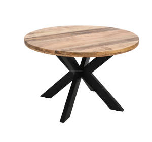 Table à manger en bois massif moderne, table de salle à manger en bois massif pour la maison, la cuisine, le restaurant, meubles de luxe, table à manger en bois naturel - Product Image 1
