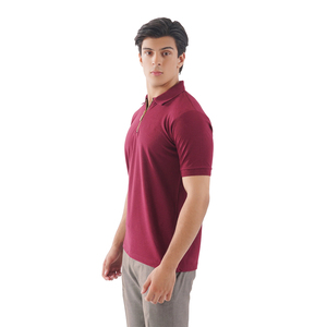 Camiseta de Manga Corta para Hombre, Sólida, Ligera, Ecológica, Elegante, Informal, de Punto de Algodón, para Uso Diario en Verano, Activa - Product Image 1