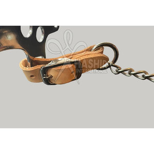 Hackamore para Caballo de Acero Inoxidable Transpirable con Correas Ajustables para Todos los Tamaños, Entrenamiento de Alta Resistencia - Product Image 5