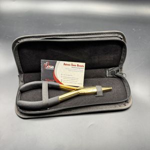 Alicates para extensiones de cabello de acero inoxidable de alta resistencia, diseño ligero chapado en oro de unión perfecta para uso en Salón al mejor precio - Product Image 3