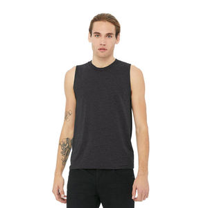 Vêtements de gym Débardeur pour hommes Débardeur de musculation pour hommes Vêtements de sport fitness Débardeurs respirants sans manches Fabriqué au Pakistan - Product Image 1
