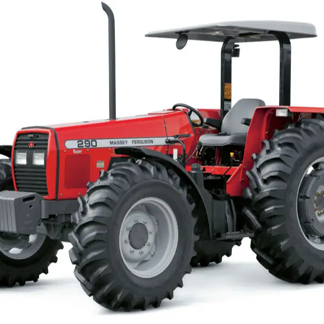 Tracteur agricole 4WD Massey Ferguson de 110hp à vendre Tracteur agricole d'occasion Massey Ferguson 90hp