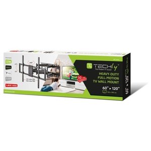 ขายึดจอทีวีติดผนัง (120 กก.) VESA 900 x 600 HEAVY DUTY ปรับได้ทุกทิศทาง สีดำ ICA PLB 189B - Product Image 2