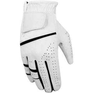 Gants de golf personnalisés de dernière conception de qualité supérieure Gants de golf en cuir Cabretta Gants de golf respirants antidérapants avec logo personnalisé - Product Image 6