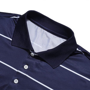 T-shirt polo en coton sergé de haute qualité pour hommes, manches courtes personnalisables en différentes tailles ODM Supply Print Logo - Product Image 6