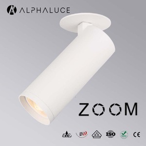 Zoomable Minimalista 15-60 °   Foco LED de Techo <span class=keywords><strong>Ajustable</strong></span> para Galerías e Iluminación Moderna del Hogar - Product Image 1