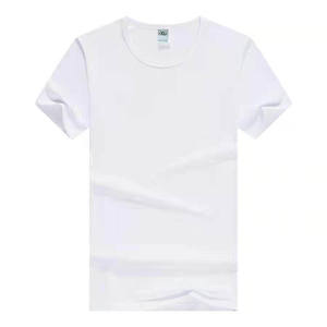 Vente en gros d'usine de t-shirts unis, t-shirts avec logo graphique imprimés sur mesure, t-shirts vierges de sublimation grande taille pour hommes - Product Image 4