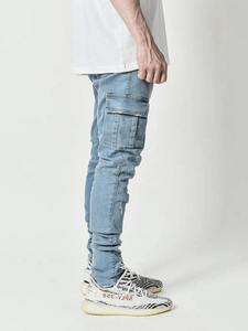 Hombres con estilo Dropship Moda Personalizada Super Skinny Pent Denim Jeans Nuevo modelo para hombre Jean Pantalones Hombres - Product Image 3
