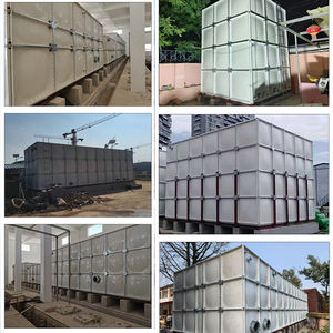 Réservoir d'eau en FRP de 100 000 litres, réservoir d'eau incendie extérieur, réservoir d'eau de mer, réservoir d'eau plat - Product Image 3