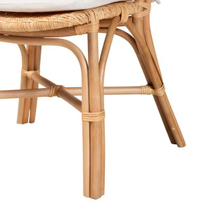 Vintage Sense of Look Top Trend Silla de comedor de ratán de mimbre tejida a mano duradera y cómoda con cojín Hecho en Vietnam - Product Image 3