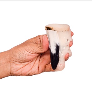 Vaso de chupito de cuerno hecho a mano único para eventos y decoración Vaso de chupito de cuerno con logotipo personalizado para Bar y fiesta - Product Image 2